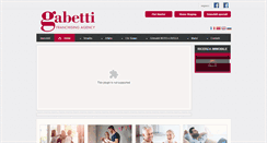 Desktop Screenshot of gabetti-siracusa.com